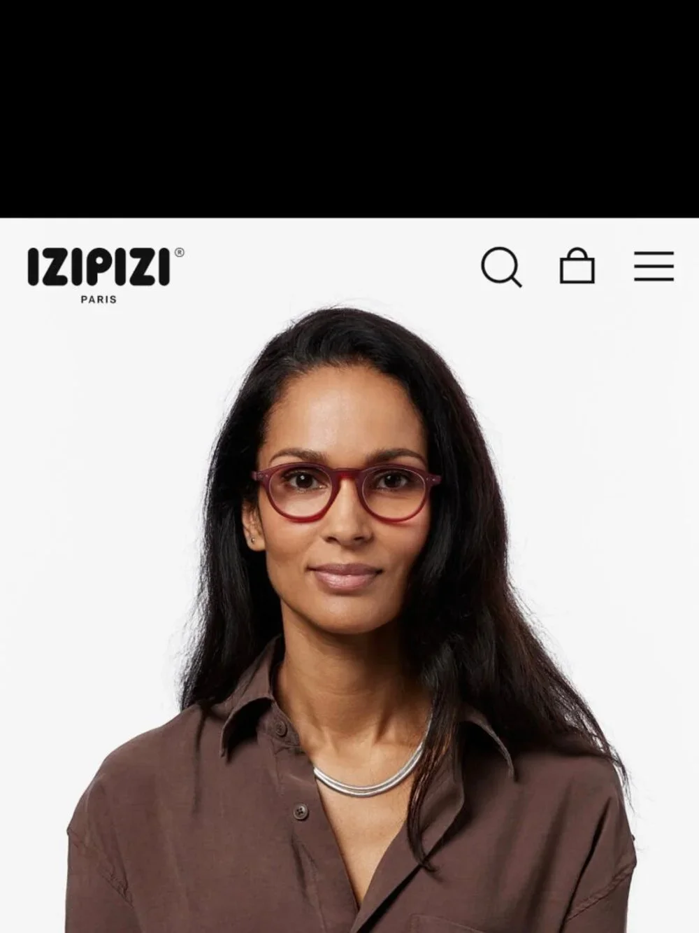 Izipizi Paris #A Black Reading Glasses +3.0